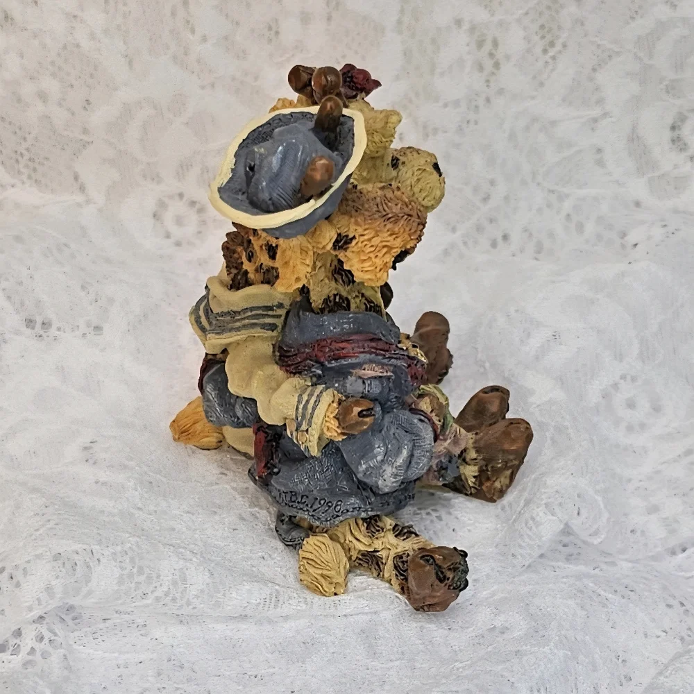 Boyds Bears & Friends Figurine * Stretch & Skye Longnecker... * Vintage * 1999